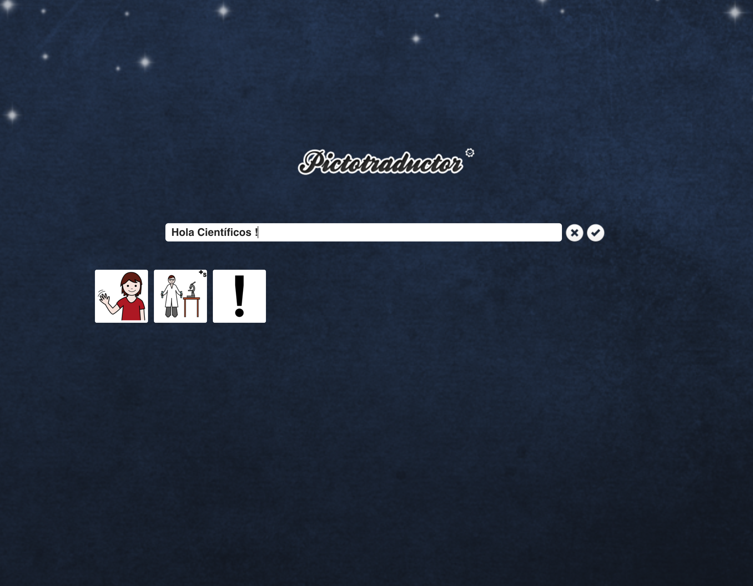 Imagen de la aplicación PictoTraductor