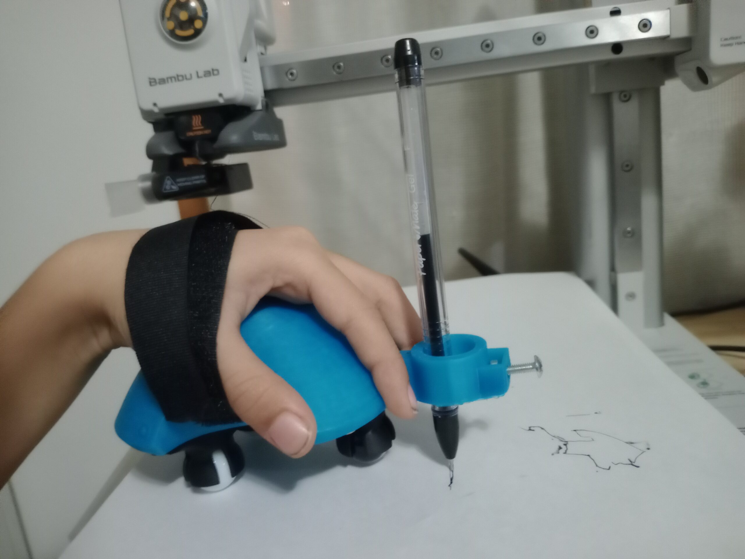 Imagen del modelo Soporte ergonómico de escritura